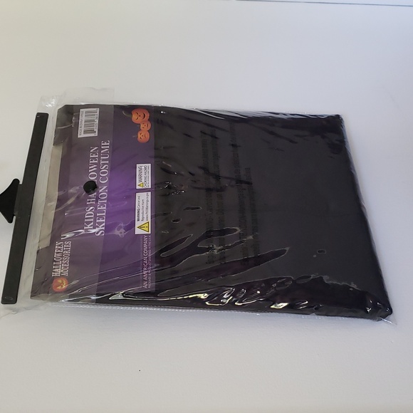 NEW: Kids Halloween skeleton costume ages 7 to 9 - Picture 5 of 5